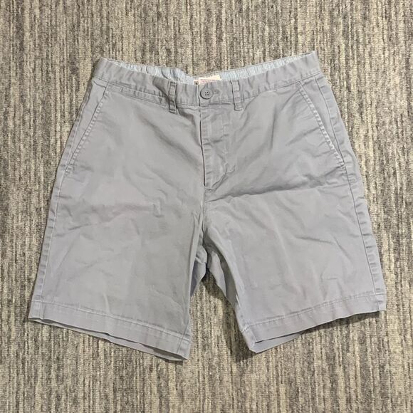 Merona Men’s Shorts Size 30 Gray Flat Front Casual Everyday‎ - Picture 1 of 6